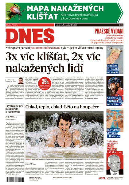 E-magazín MF DNES - 11.7.2020 - MAFRA, a.s.