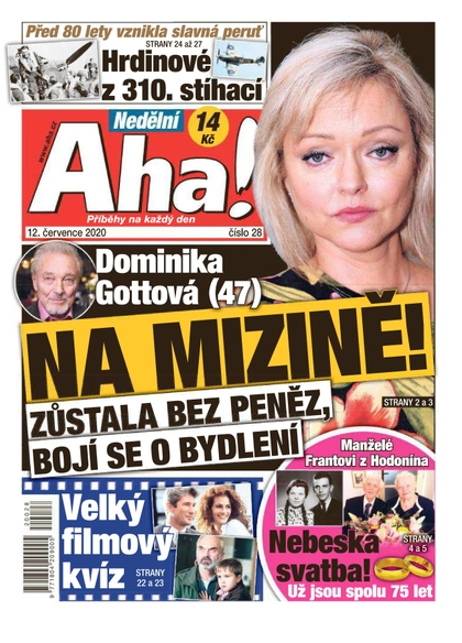 E-magazín Nedělní AHA! - 12.7.2020 - CZECH NEWS CENTER a. s.