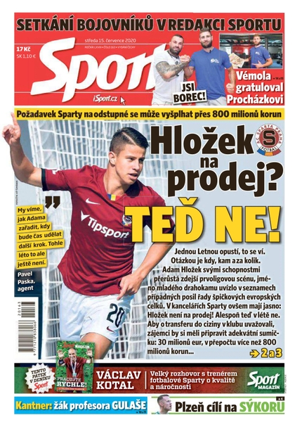 E-magazín Sport - 15.7.2020 - CZECH NEWS CENTER a. s.