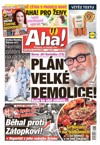 E-magazín AHA! - 20.7.2020 - CZECH NEWS CENTER a. s.