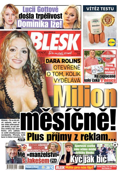 E-magazín Blesk - 20.7.2020 - CZECH NEWS CENTER a. s.