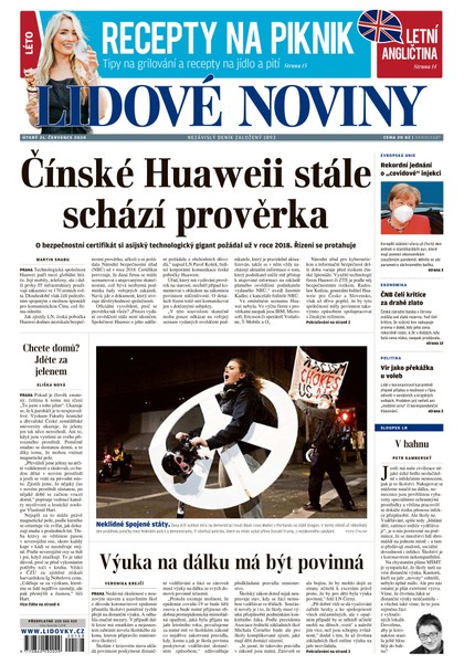 E-magazín LN - 21.7.2020 - MAFRA, a.s.