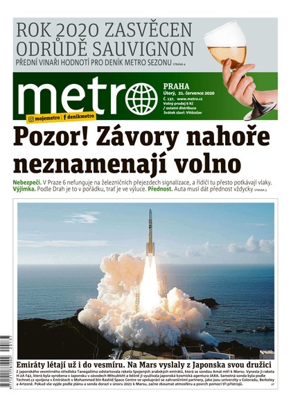 E-magazín METRO - 21.7.2020 - MAFRA, a.s.