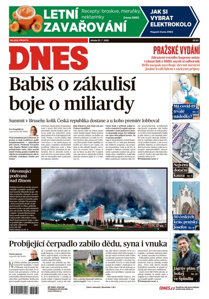 E-magazín MF DNES - 22.7.2020 - MAFRA, a.s.