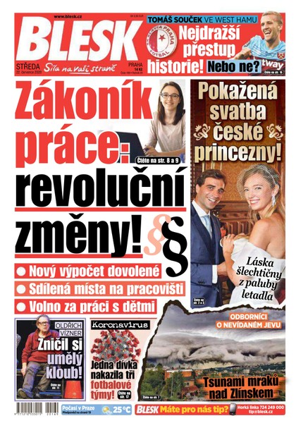 E-magazín Blesk - 22.7.2020 - CZECH NEWS CENTER a. s.