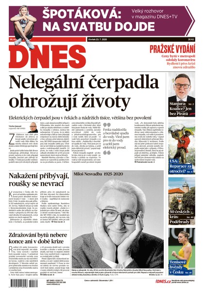E-magazín MF DNES - 23.7.2020 - MAFRA, a.s.