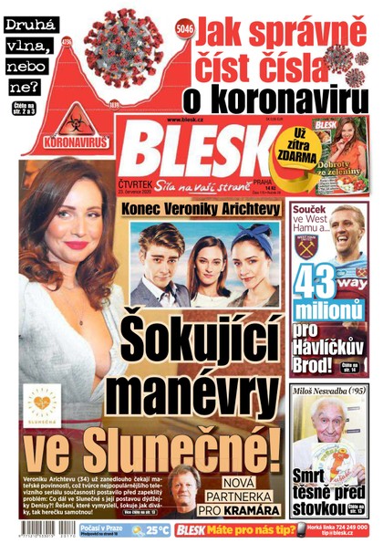 E-magazín Blesk - 23.7.2020 - CZECH NEWS CENTER a. s.