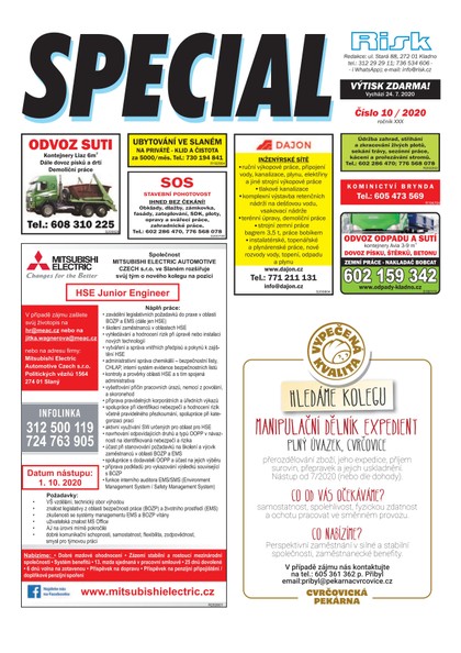 E-magazín Special 10/2020 - Risk