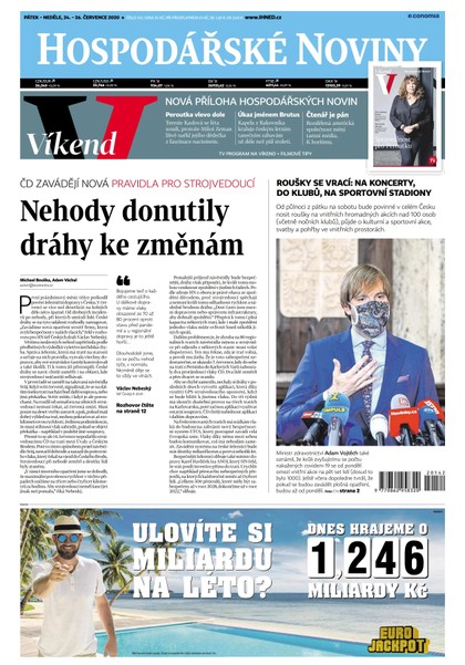 E-magazín HN 142 - 24.7.2020 - Economia, a.s.