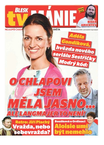E-magazín Blesk Tv manie - 25.7.2020 - CZECH NEWS CENTER a. s.
