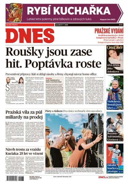 E-magazín MF DNES - 27.7.2020 - MAFRA, a.s.