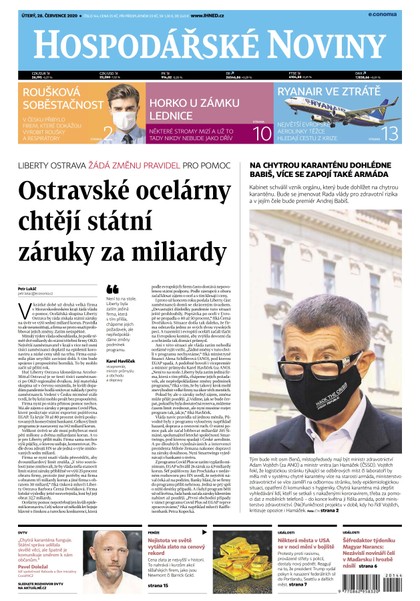 E-magazín HN 144 - 28.7.2020 - Economia, a.s.