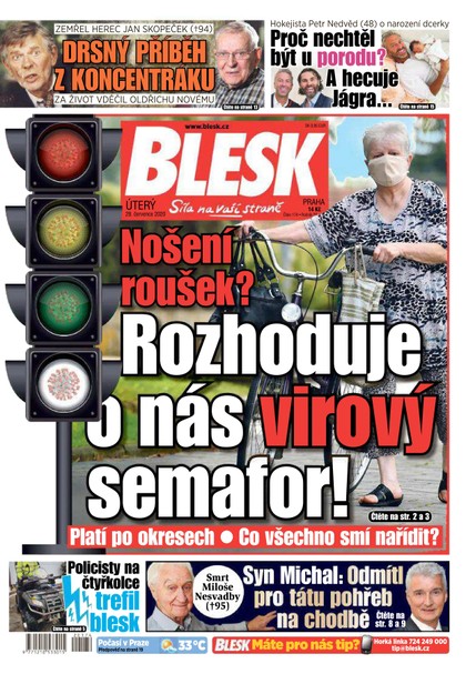 E-magazín Blesk - 28.7.2020 - CZECH NEWS CENTER a. s.