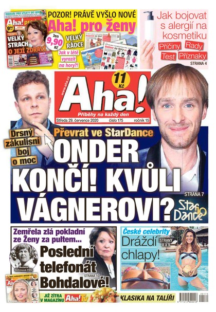 E-magazín AHA! - 29.7.2020 - CZECH NEWS CENTER a. s.