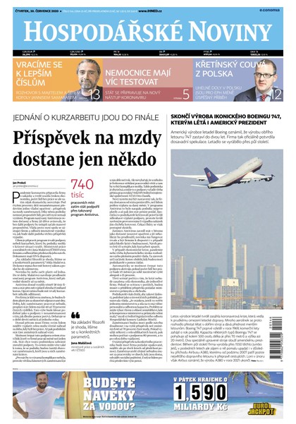 E-magazín HN 146 - 30.07.2020 - Economia, a.s.