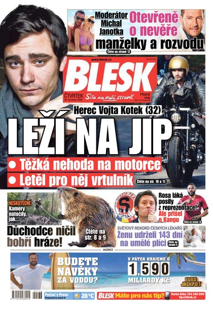 E-magazín Blesk - 30.7.2020 - CZECH NEWS CENTER a. s.