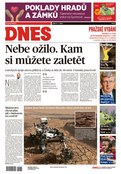 E-magazín MF DNES - 31.7.2020 - MAFRA, a.s.