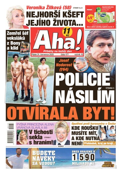 E-magazín AHA! - 31.7.2020 - CZECH NEWS CENTER a. s.