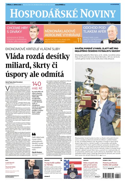 E-magazín HN 150 - 5.8.2020 - Economia, a.s.