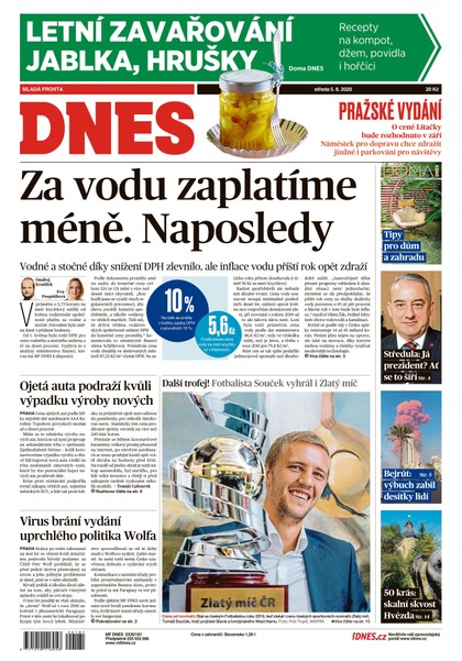 E-magazín MF DNES - 5.8.2020 - MAFRA, a.s.