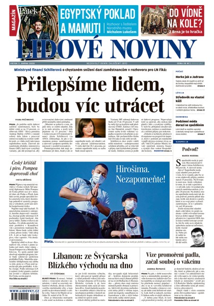 E-magazín LN - 7.8.2020 - MAFRA, a.s.
