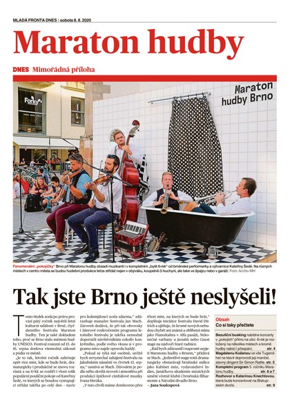 E-magazín MF DNES Vysočina extra - 8.8.2020 - MAFRA, a.s.