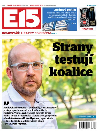 E-magazín E15 - 10.8.2020 - CZECH NEWS CENTER a. s.