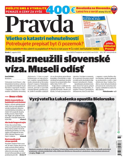 E-magazín Denník Pravda 12. 8. 2020 - OUR MEDIA SR a. s.