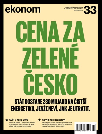 E-magazín Ekonom 33 - 13.8.2020 - Economia, a.s.