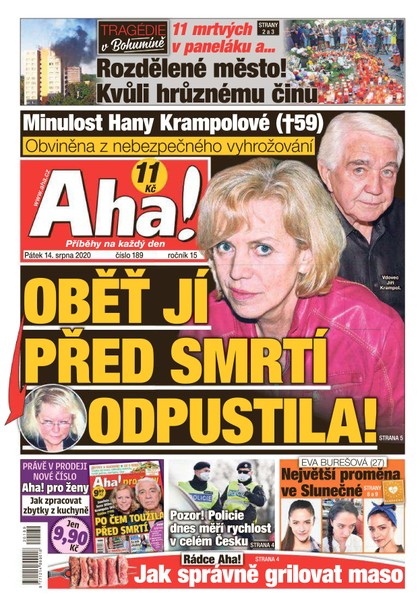 E-magazín AHA! - 14.8.2020 - CZECH NEWS CENTER a. s.