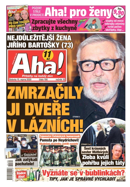 E-magazín AHA! - 15.8.2020 - CZECH NEWS CENTER a. s.