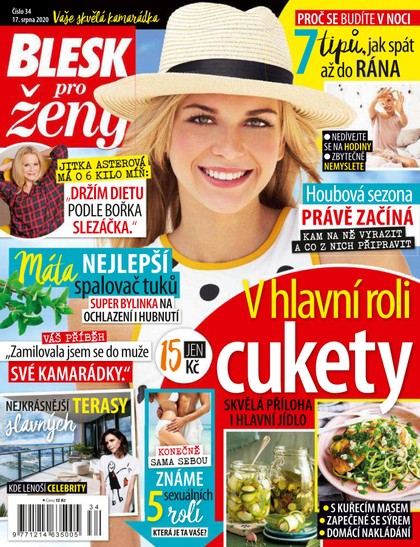 E-magazín Blesk pro ženy - 34/2020 - CZECH NEWS CENTER a. s.