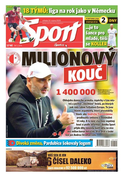 E-magazín Sport - 19.8.2020 - CZECH NEWS CENTER a. s.