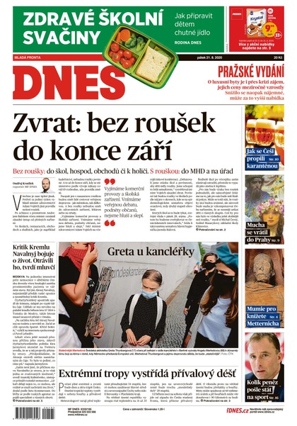 E-magazín MF DNES - 21.8.2020 - MAFRA, a.s.