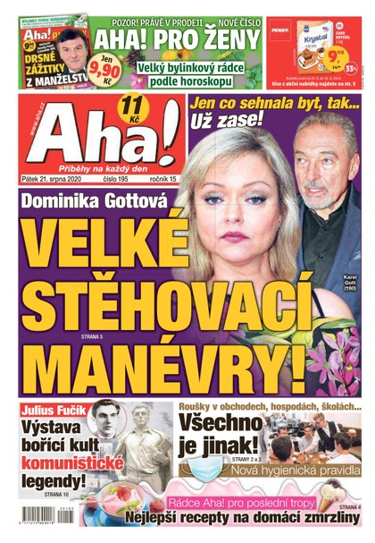 E-magazín AHA! - 21.8.2020 - CZECH NEWS CENTER a. s.