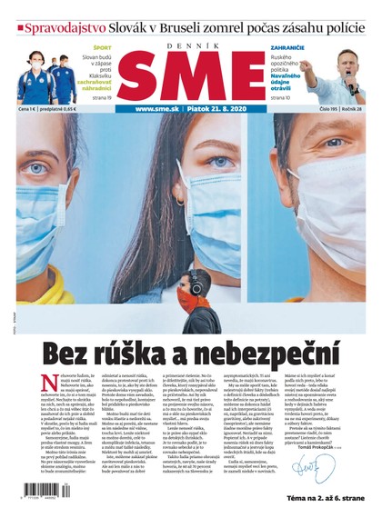 E-magazín SME 21/8/2020 - Petit Press, a.s. 
