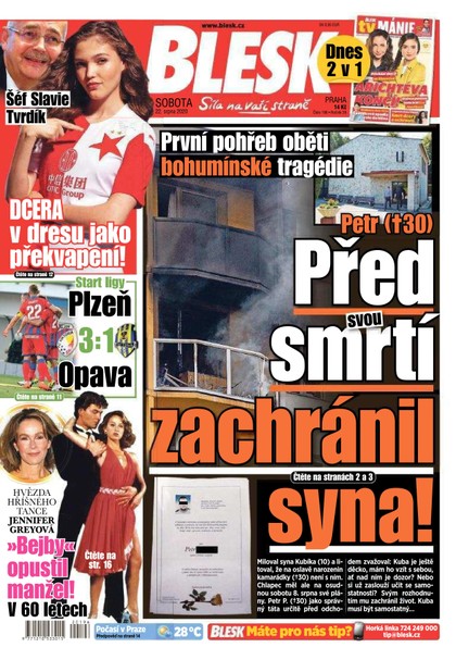 E-magazín Blesk - 22.8.2020 - CZECH NEWS CENTER a. s.
