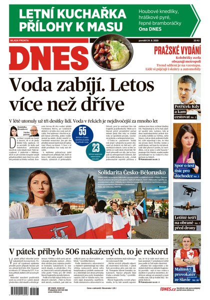 E-magazín MF DNES - 24.8.2020 - MAFRA, a.s.