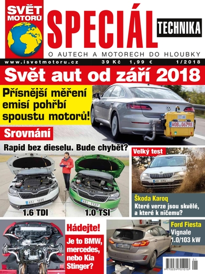 E-magazín Svět motorů Speciál - 1/2018 - CZECH NEWS CENTER a. s.