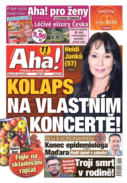 E-magazín AHA! - 25.8.2020 - CZECH NEWS CENTER a. s.