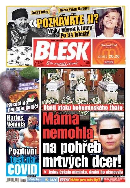 E-magazín Blesk - 25.8.2020 - CZECH NEWS CENTER a. s.