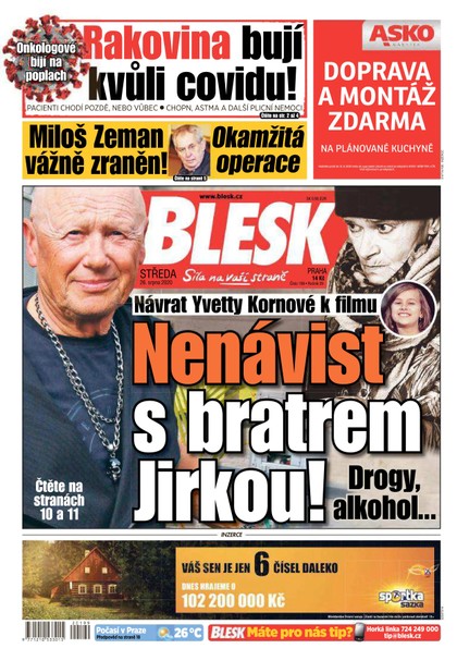 E-magazín Blesk - 26.8.2020 - CZECH NEWS CENTER a. s.