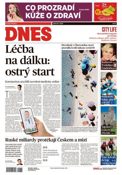 E-magazín MF DNES - 28.8.2020 - MAFRA, a.s.