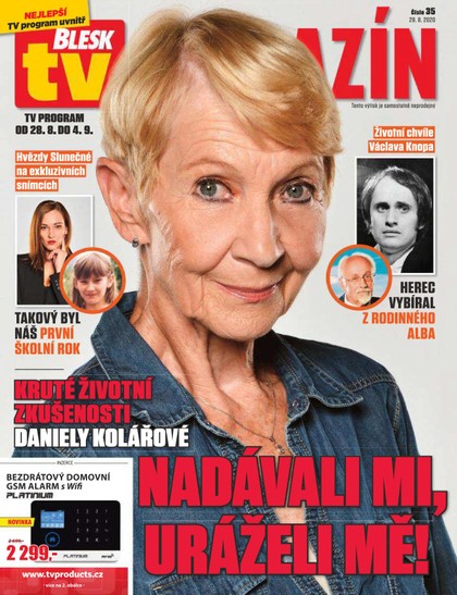 E-magazín Příloha Blesk Tv - 28.8.2020 - CZECH NEWS CENTER a. s.