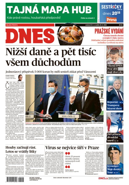 E-magazín MF DNES - 29.8.2020 - MAFRA, a.s.