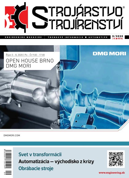 E-magazín Strojárstvo/Strojírenství 9/2020 - MEDIA/ST s.r.o.
