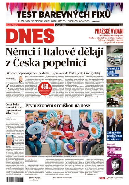 E-magazín MF DNES - 2.9.2020 - MAFRA, a.s.