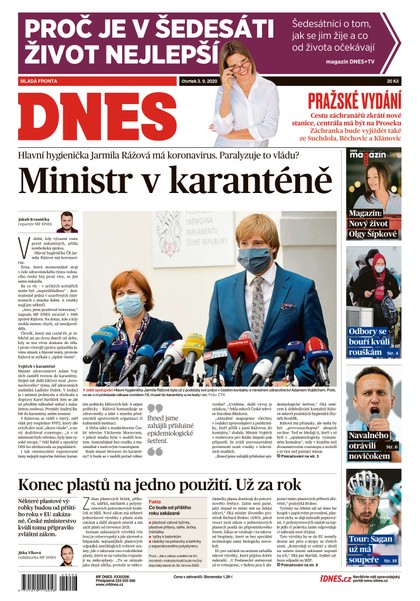 E-magazín MF DNES - 3.9.2020 - MAFRA, a.s.