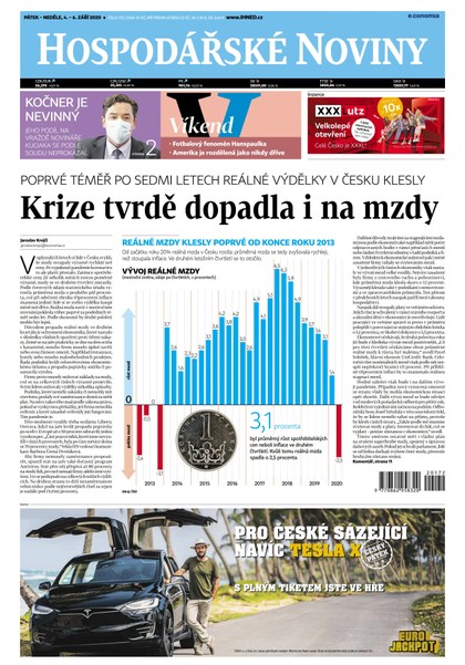 E-magazín HN 172 - 04.09.2020 - Economia, a.s.