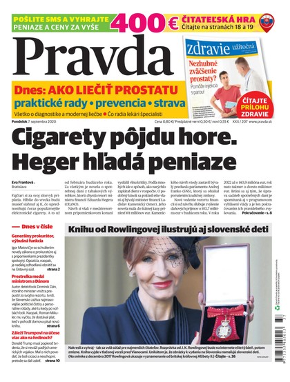 E-magazín Denník Pravda 7. 9. 2020 - OUR MEDIA SR a. s.